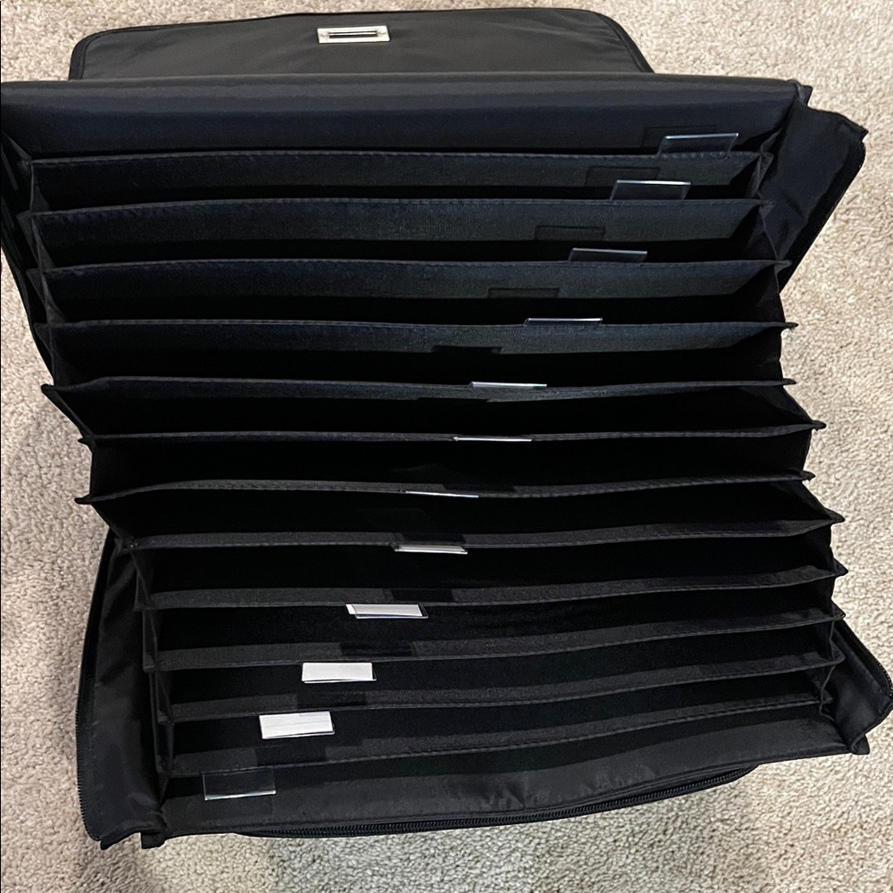 Creative Memories Black Expandable Tote Bag - Picture 3 of 8